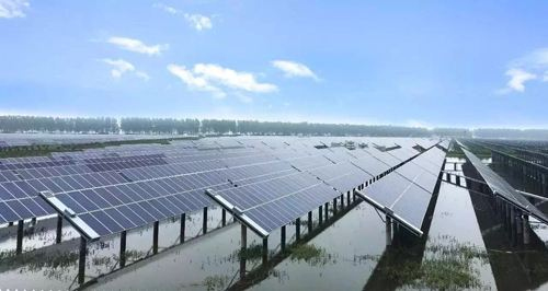 江西省鄱陽縣游城鄉(xiāng)80MWp漁光互補